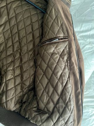 Chaqueta Vanzeer acolchada marrón