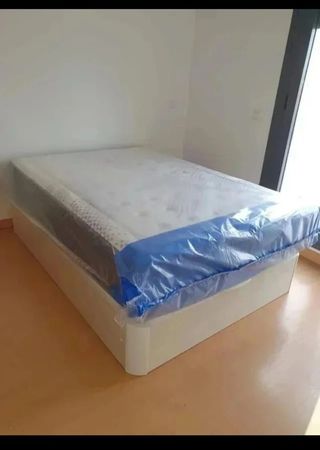 Canapé cama individual blanco