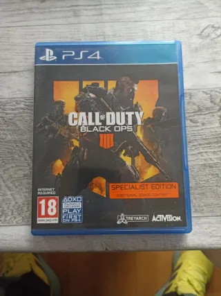 Call of Duty Black Ops 4 PS4 - Specialist Edition