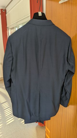 Traje de hombre azul talla 58