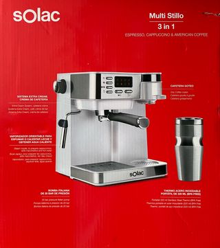 Cafetera Solac Multi Stilo