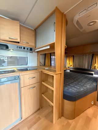 Caravana Knaus/aire/mover/ducha