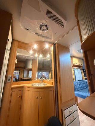 Caravana Knaus/aire/mover/ducha