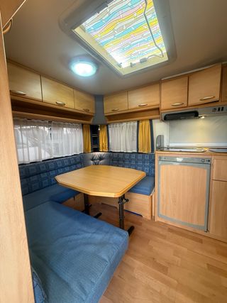 Caravana Knaus/aire/mover/ducha