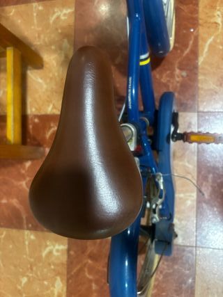 Bicicleta infantil B'TWIN azul aluminio