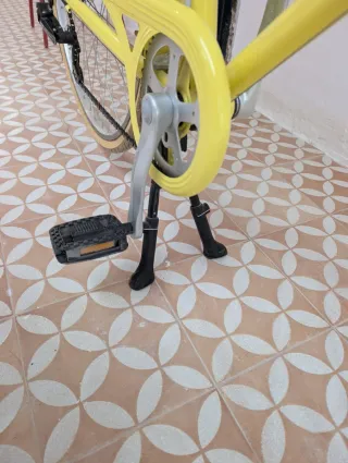 Bicicleta Capri Valentina con sillín para bebé