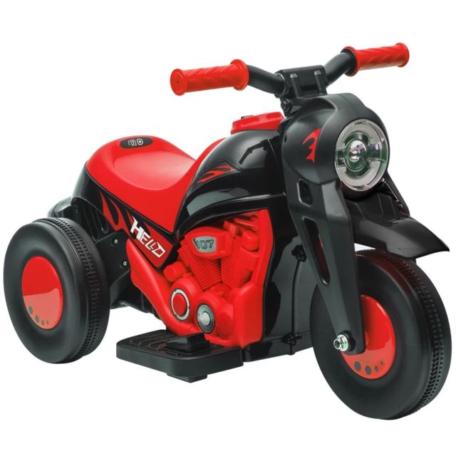 Moto Eléctrica Infantil Roja y Negra