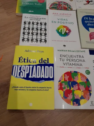 LIBROS AUTO AYUDA.pack de 9 libros conocidos.