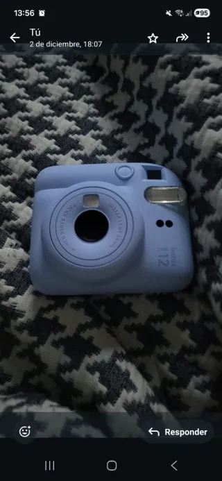 Cámara Instax 112 Azul