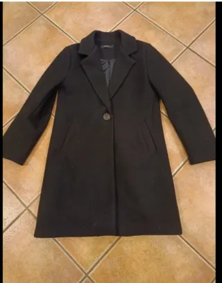 Cappotto donna nero