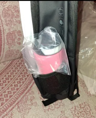 Mochila Bullpadel Hack Padel Negra y Blanca