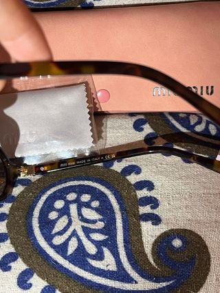 Gafas Miu Miu Tortoise Marrón