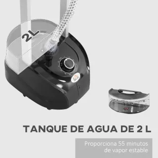 Plancha Vapor Vertical 1950W 2L