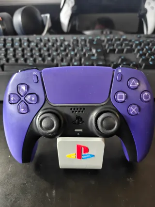 Mando Dualsense PS5 Morado + Joysticks Magnéticos