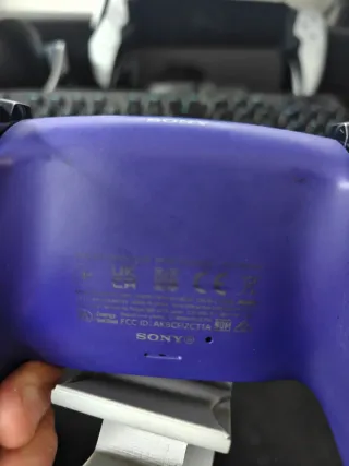 Mando Dualsense PS5 Morado + Joysticks Magnéticos