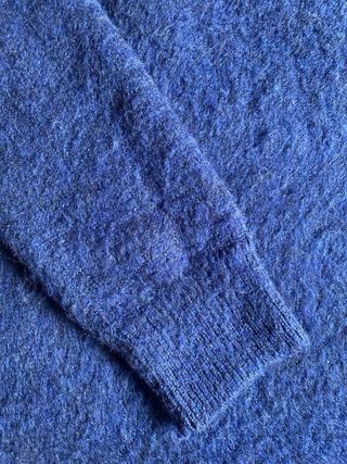 Jersey Mango Lana Talla L Azul Marino