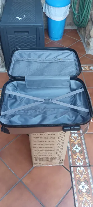 Maleta Cabina Rosa Bronce 52x33x19 Nueva