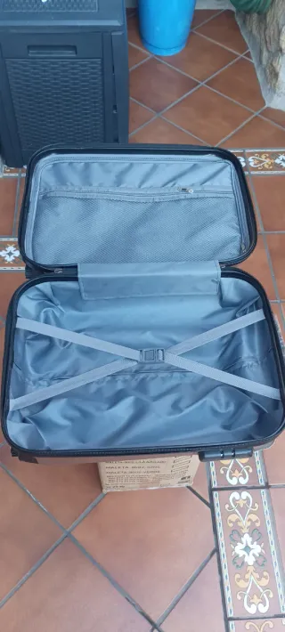 Maleta Cabina Rosa Bronce 52x33x19 Nueva