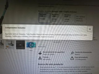 Aspiradora Conga Rockstar 2500 Thunder