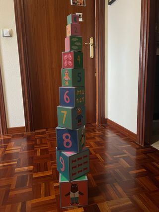 Juguete bebés Cubos apilables educativos