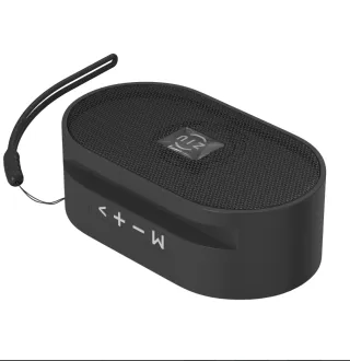 Altavoz Ziu Loop Negro Soporte Móvil