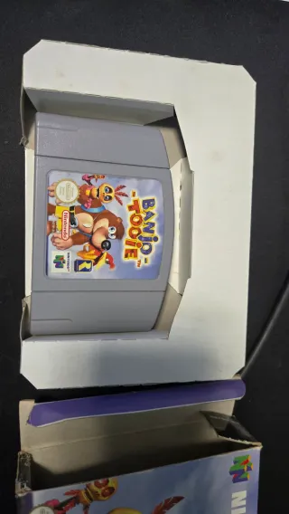 Banjo Tooie N64 PAL sin manual