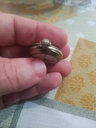 Reloj de bolsillo plata