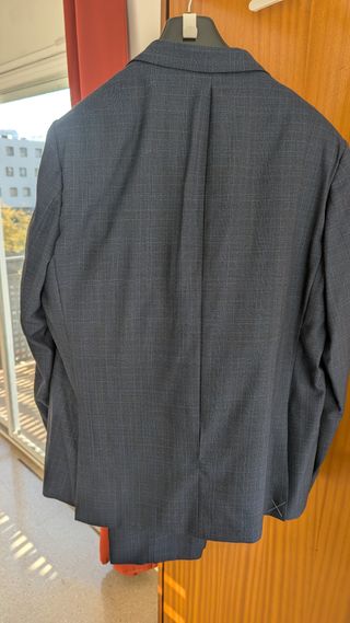 Traje de hombre azul talla 58