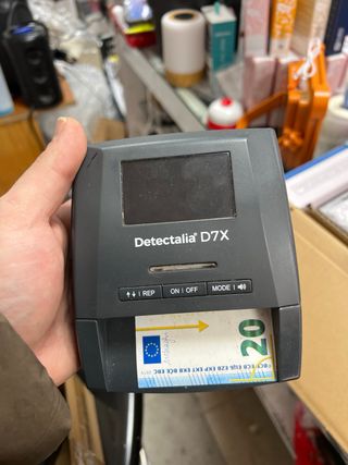 Detector Billetes Falsos Detectalia D7X