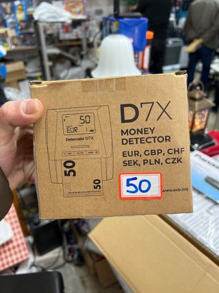 Detector Billetes Falsos Detectalia D7X