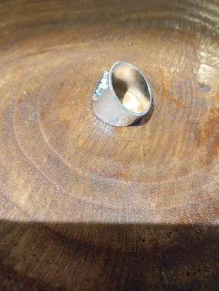 Anillo Tous Plata Osito Onix