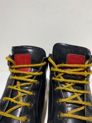 Botines de piel Dsquared2 de color azul marino