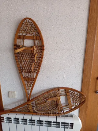 Raquetas de nieve de madera