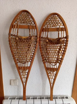 Raquetas de nieve de madera