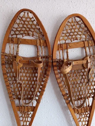 Raquetas de nieve de madera