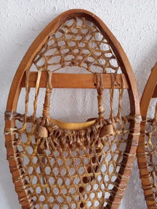 Raquetas de nieve de madera