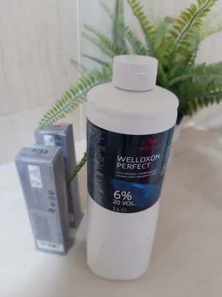 Wella Welloxon Perfect 6% 20 Vol 1L + Tintes illum