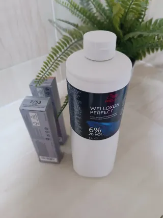 Wella Welloxon Perfect 6% 20 Vol 1L + Tintes illum