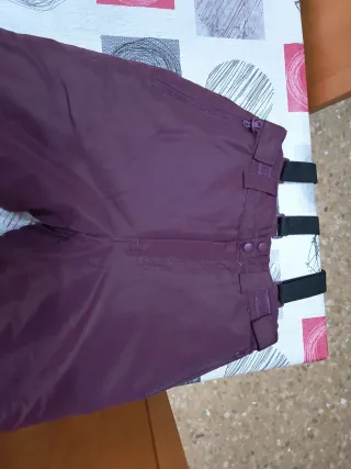 Pantaloncini da sci/snowboard viola