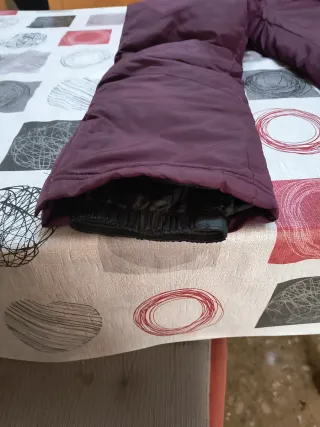 Pantaloncini da sci/snowboard viola