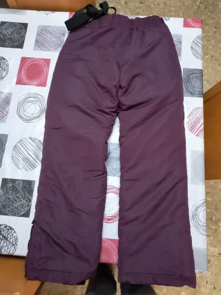 Pantaloncini da sci/snowboard viola