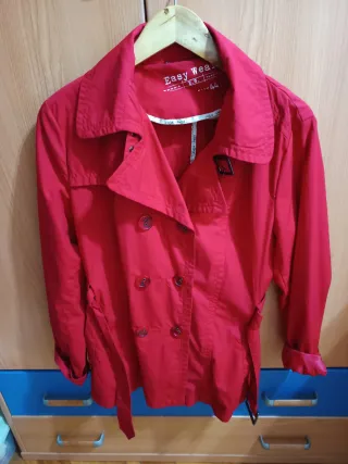 Cazadora roja Easy Wear mujer talla 44