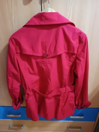 Cazadora roja Easy Wear mujer talla 44