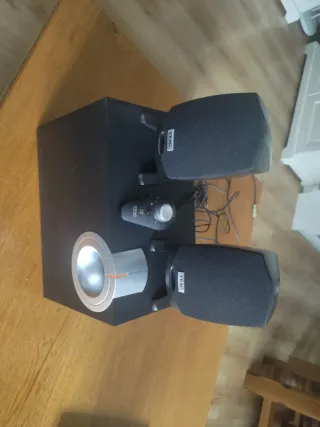 Altavoces TEAC XL 20 Negro