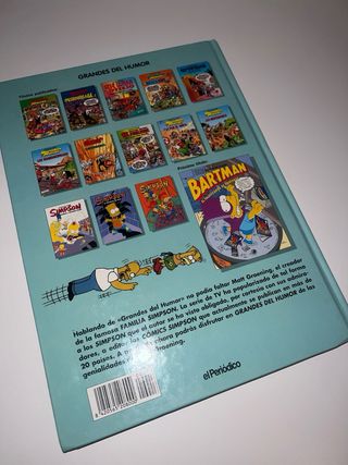 cómic SIMPSON el mayor ¡oh! del mundo