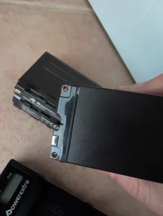 PowerExtra Baterías NP-F970 Doble Cargador