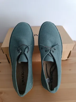 Zapatos verde musgo