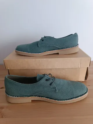 Zapatos verde musgo