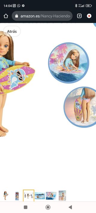 Nancy surf sin abrir precintada