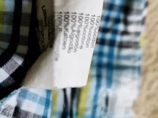 Camisa a cuadros Free Base Talla L Algodon